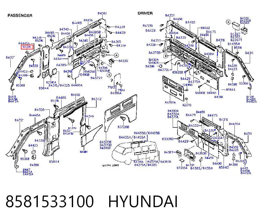 8581533100 Hyundai/Kia