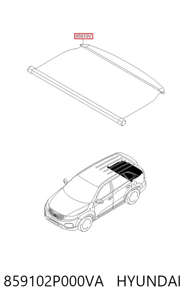 859102P000VA Hyundai/Kia