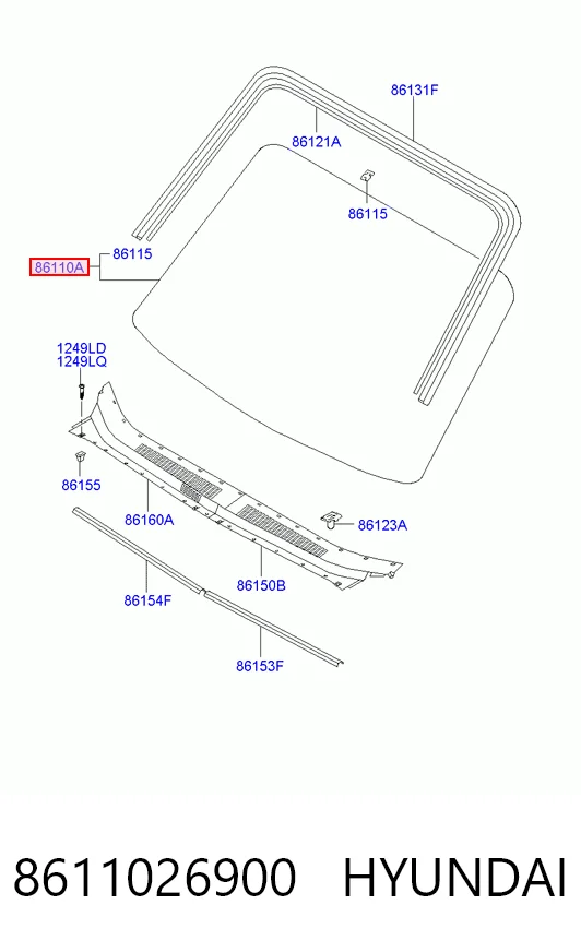 8611026900 Hyundai/Kia