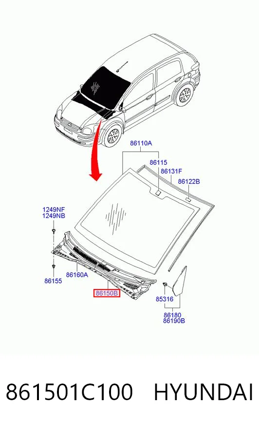 861501C100 Hyundai/Kia