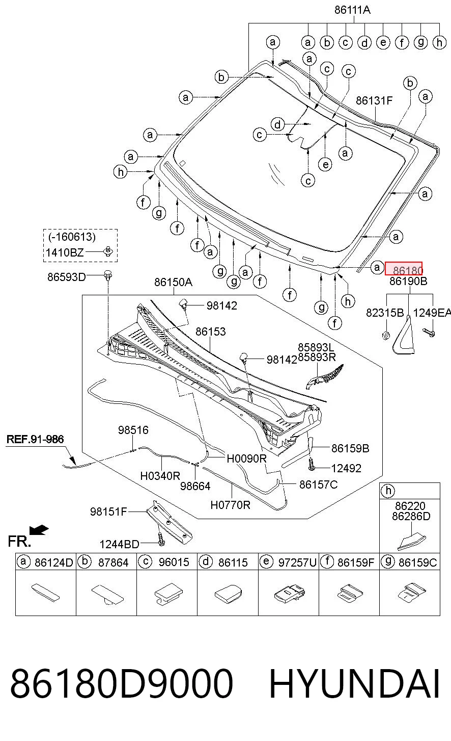 86180D9000 Hyundai/Kia