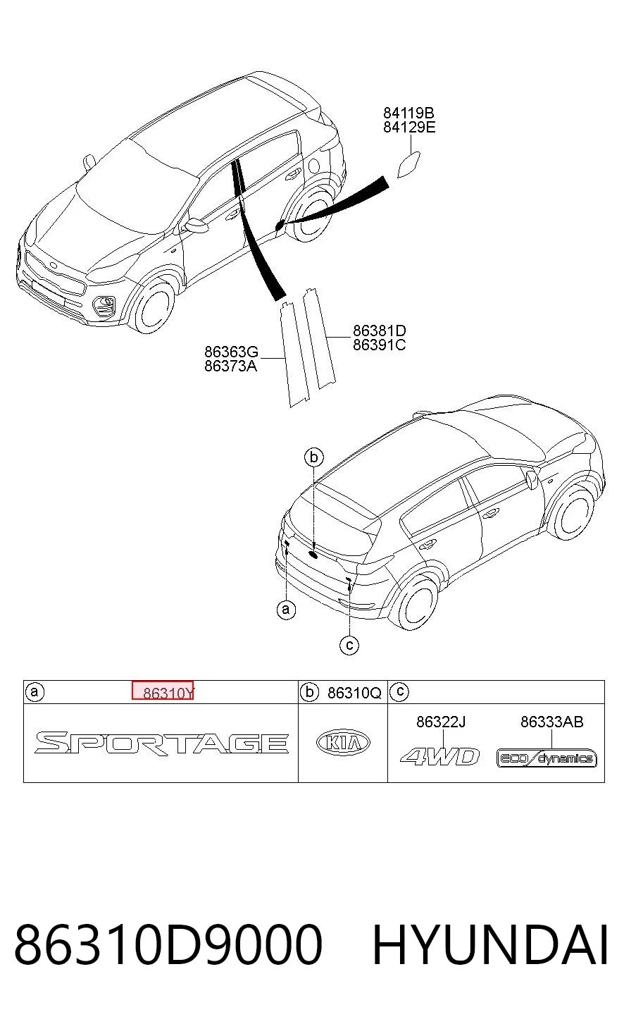 86310D9000 Hyundai/Kia