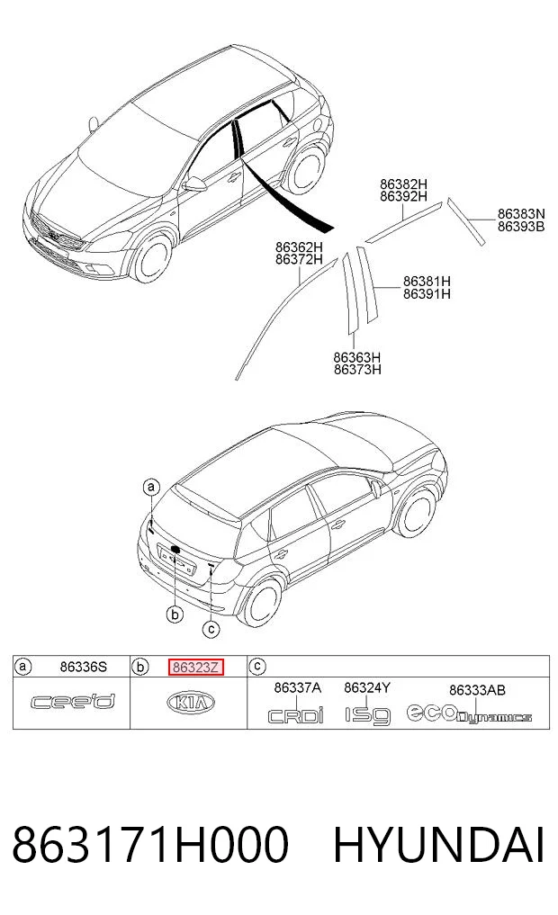 863171H000 Hyundai/Kia