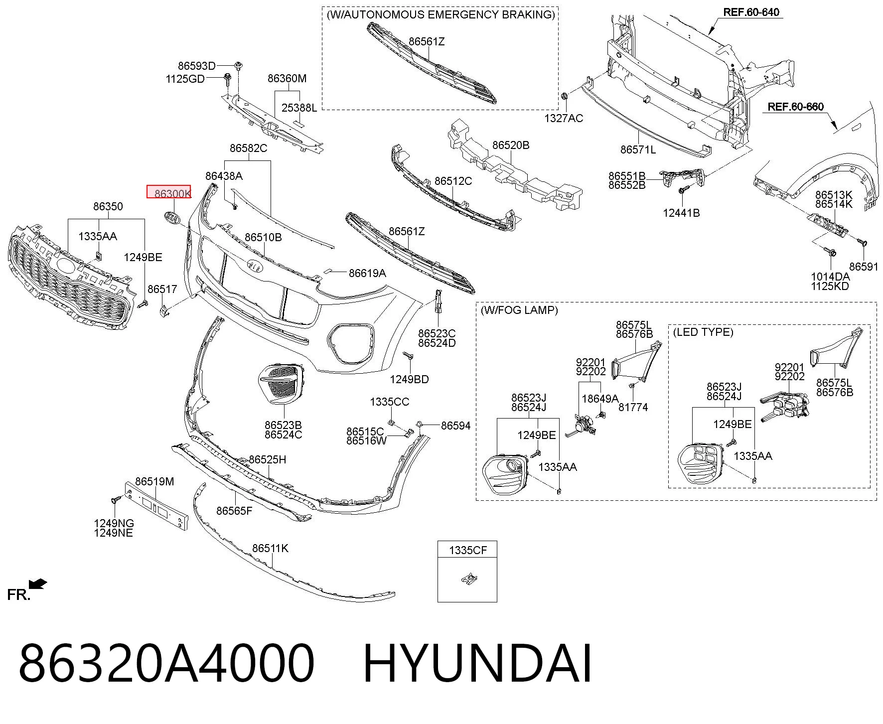 86320A4000 Hyundai/Kia