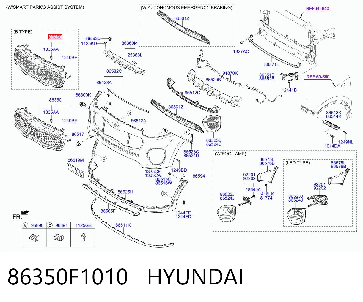 86350F1010 Hyundai/Kia