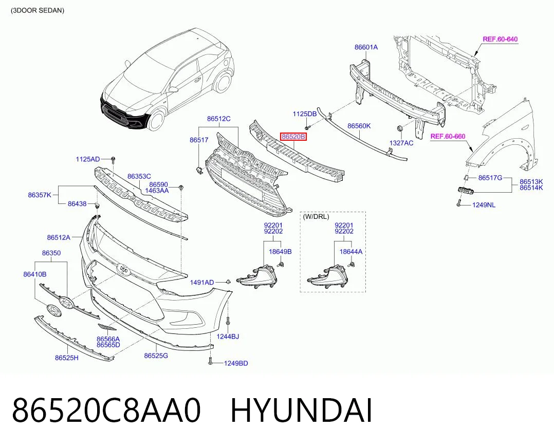 86520C8AA0 Hyundai/Kia