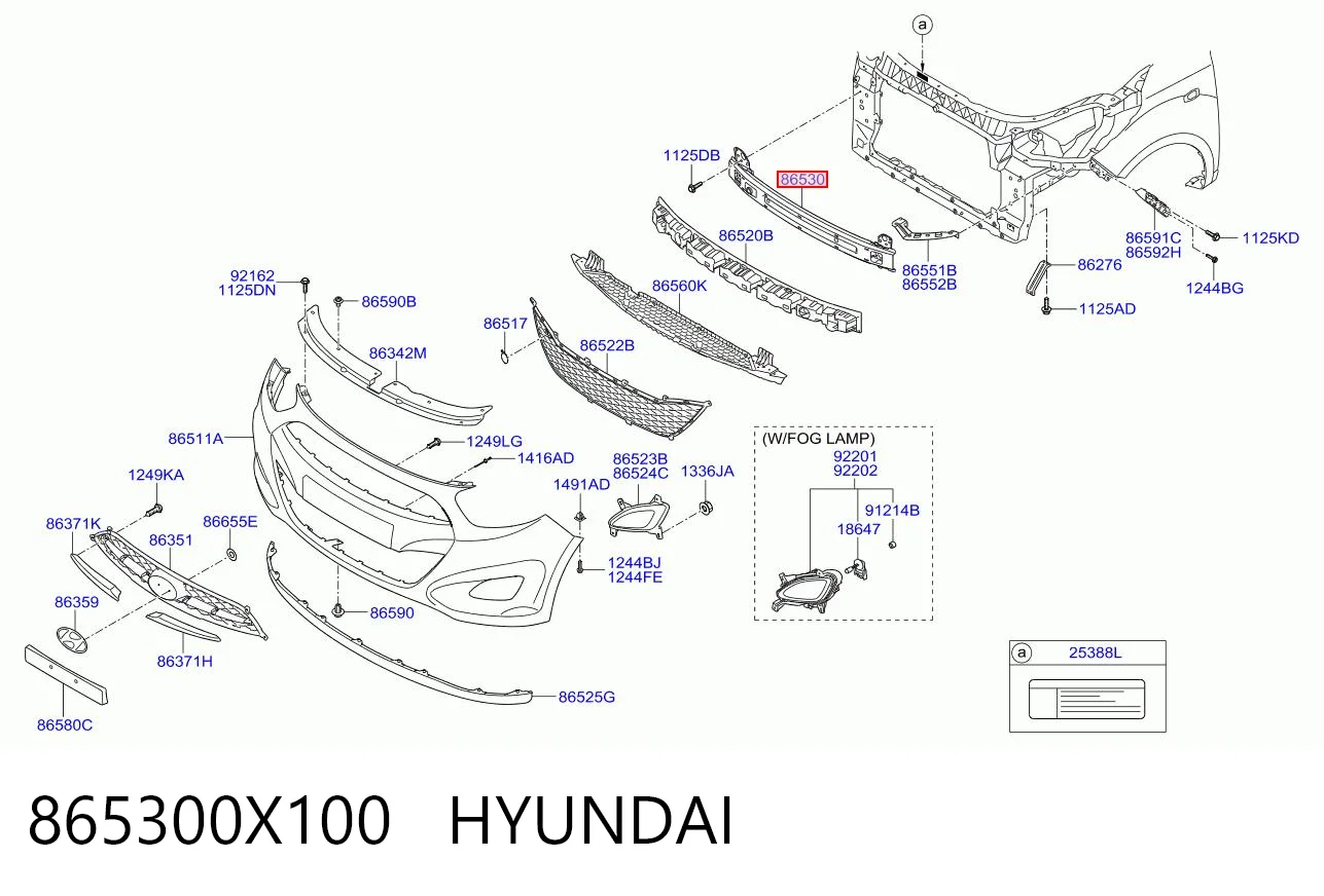 865300X100 Hyundai/Kia