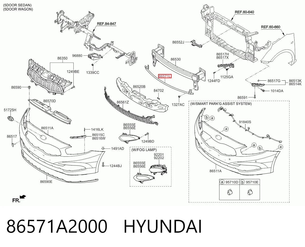 86571A2000 Hyundai/Kia
