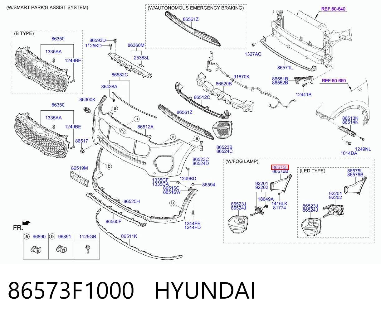 86573F1000 Hyundai/Kia