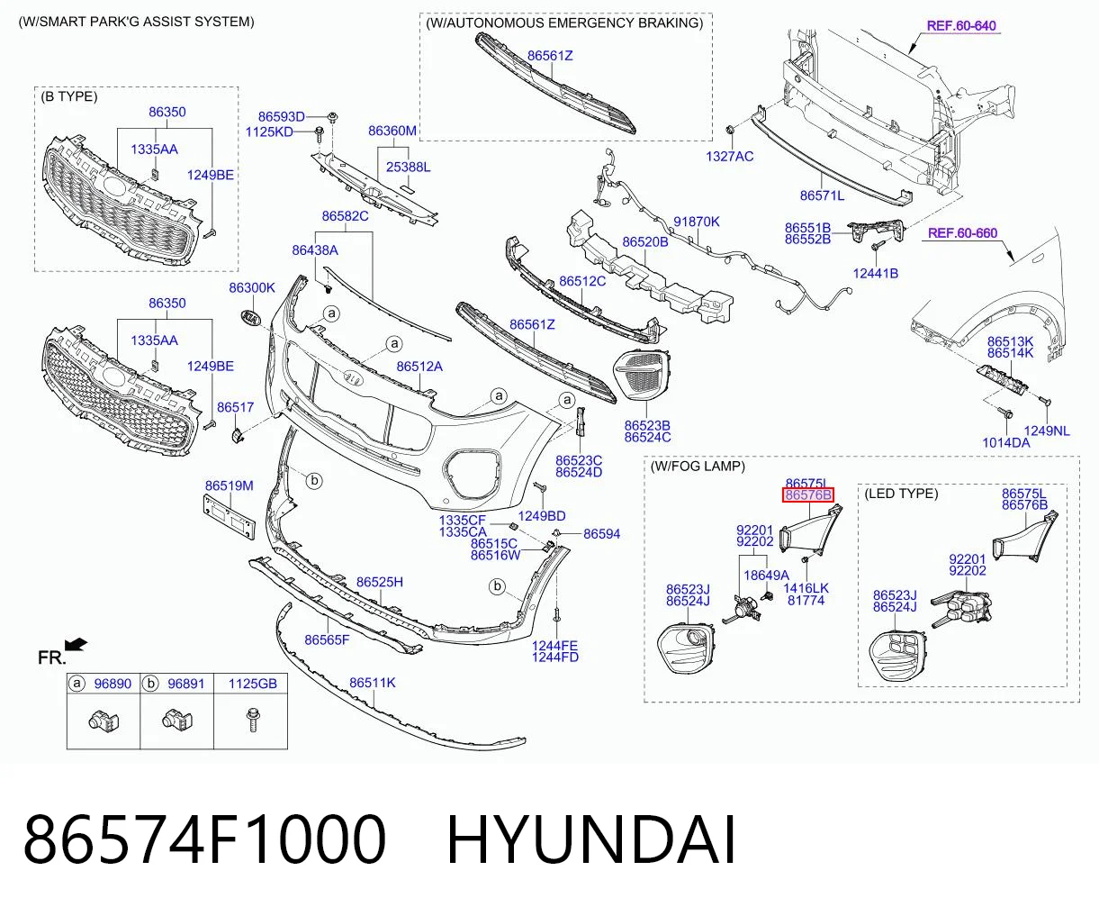 86574F1000 Hyundai/Kia