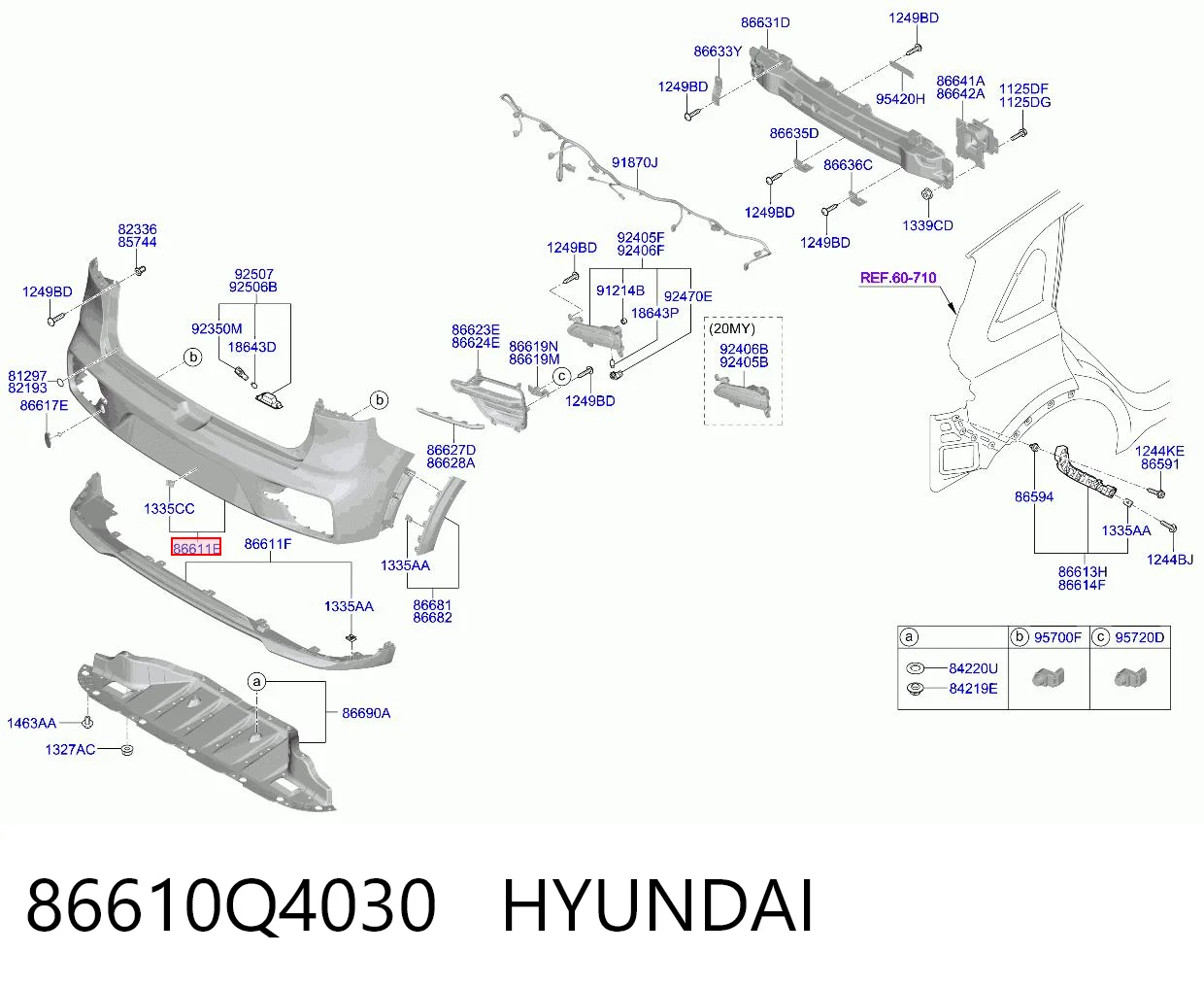 86610Q4030 Hyundai/Kia