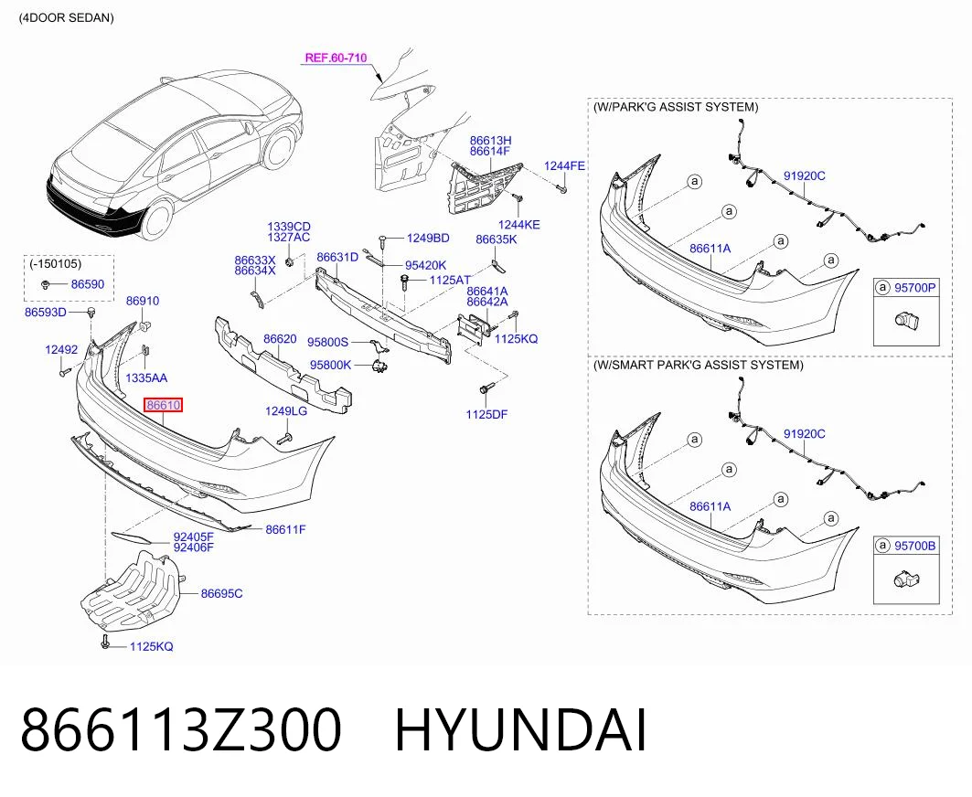 866113Z300 Hyundai/Kia