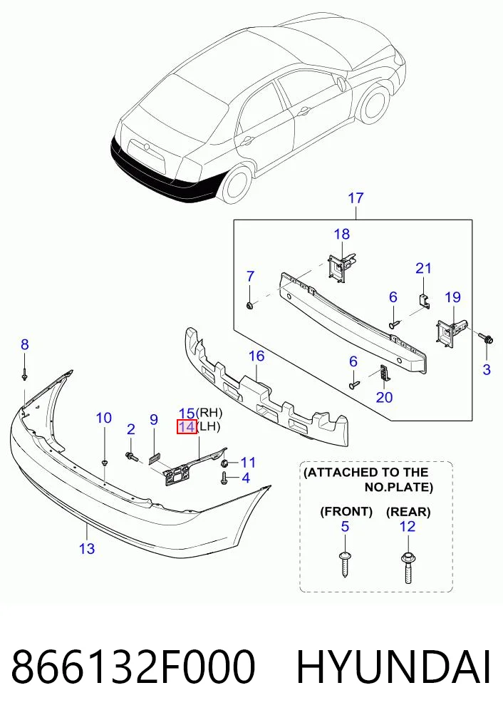 866132F000 Hyundai/Kia