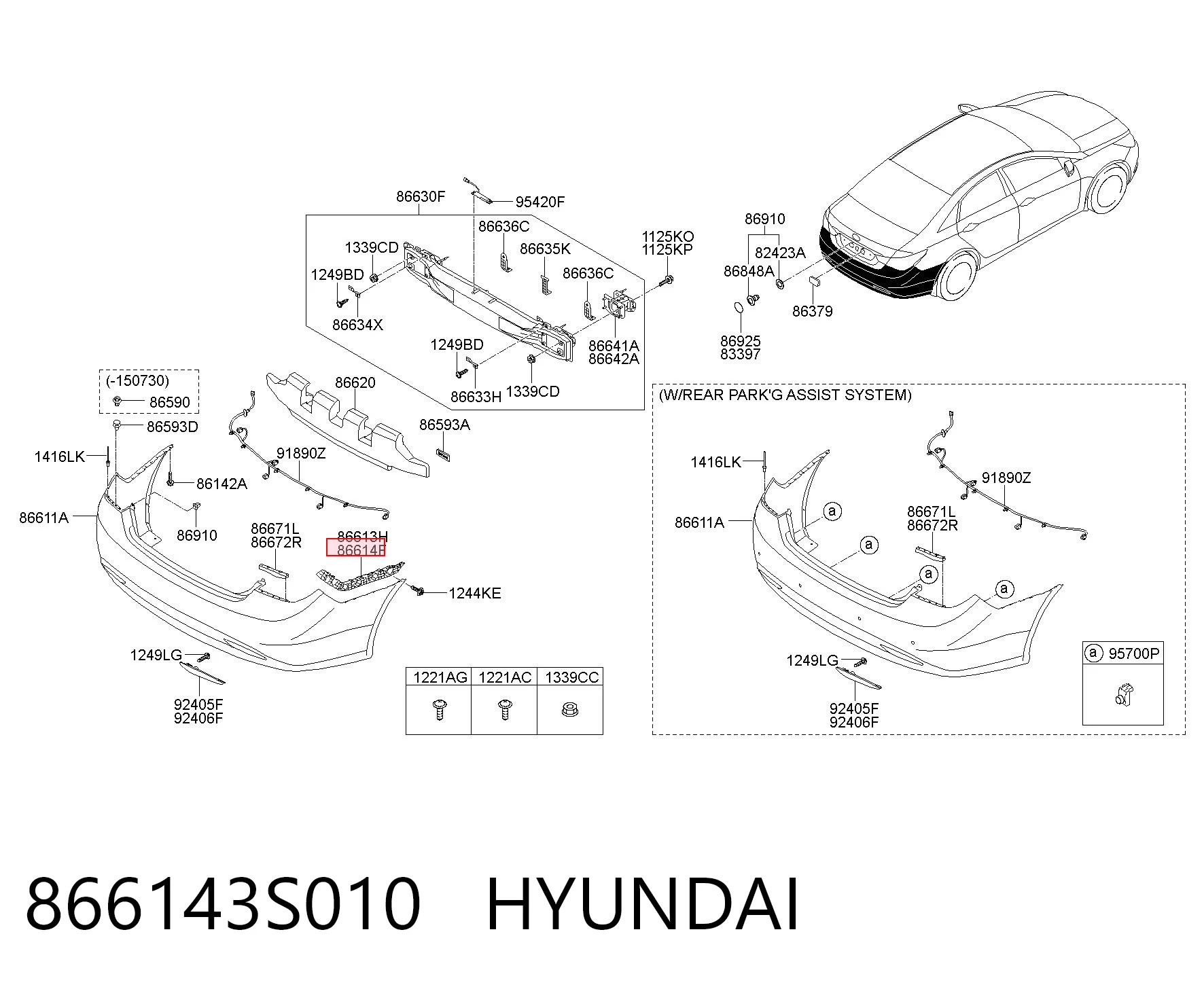 866143S010 Hyundai/Kia