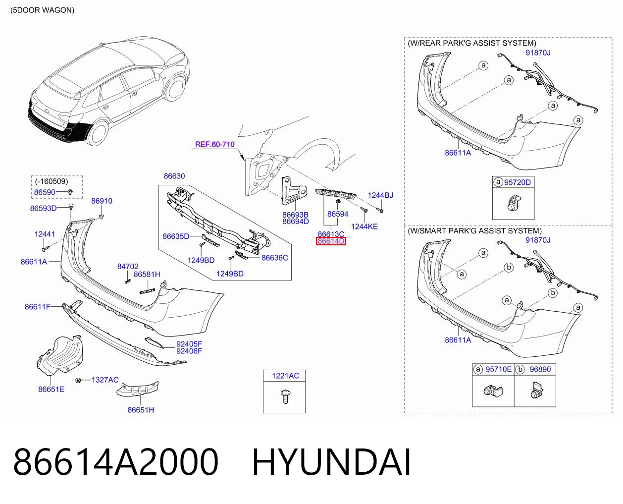 86614A2000 Hyundai/Kia