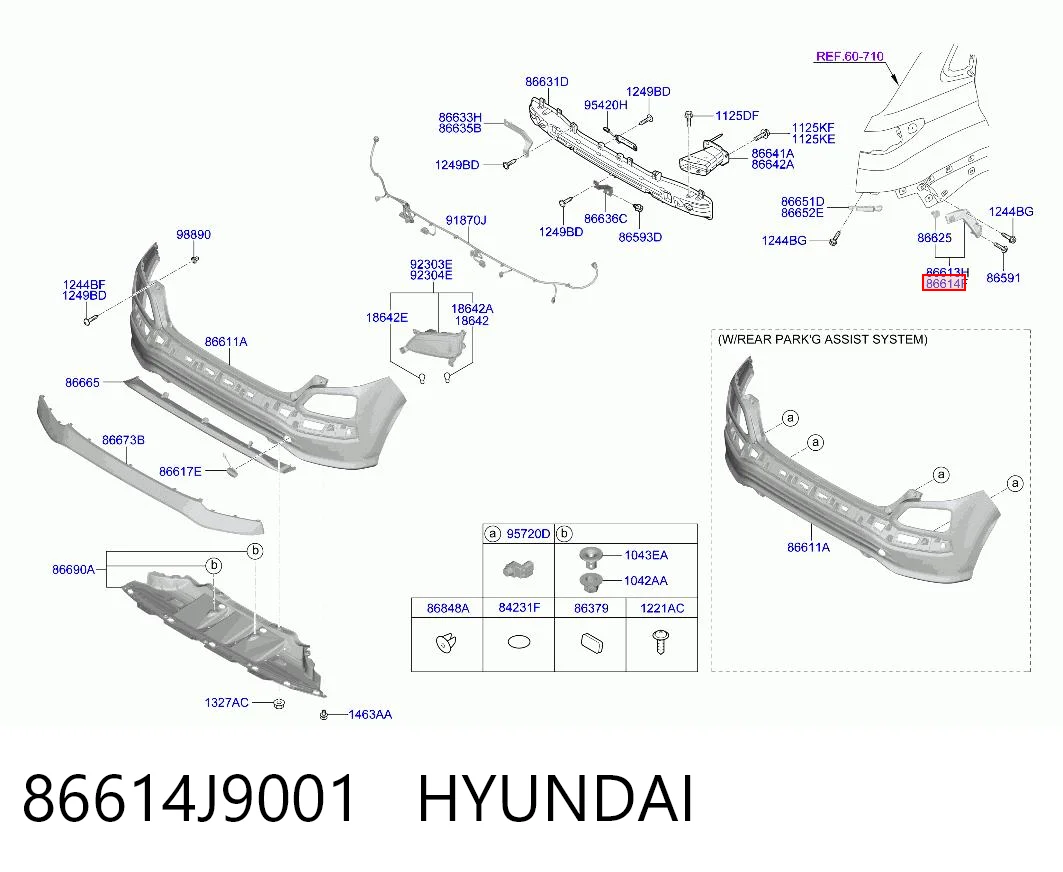 86614J9001 Hyundai/Kia