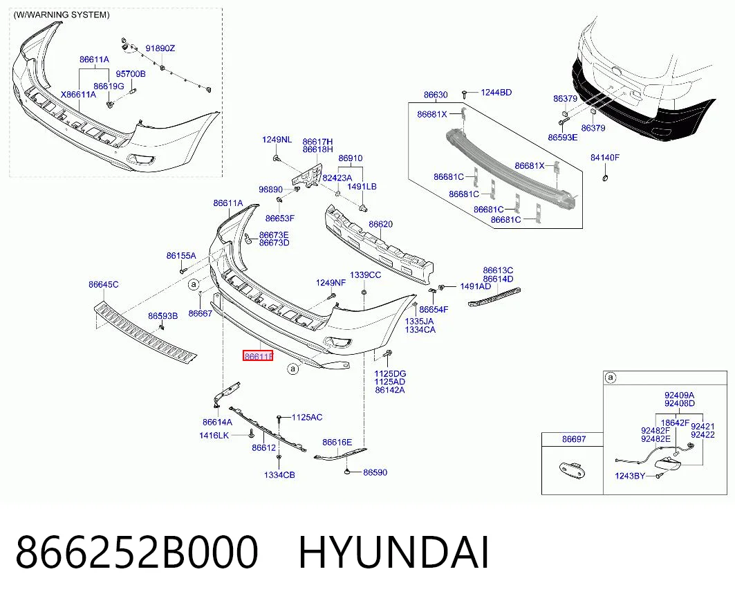 866252B000 Hyundai/Kia