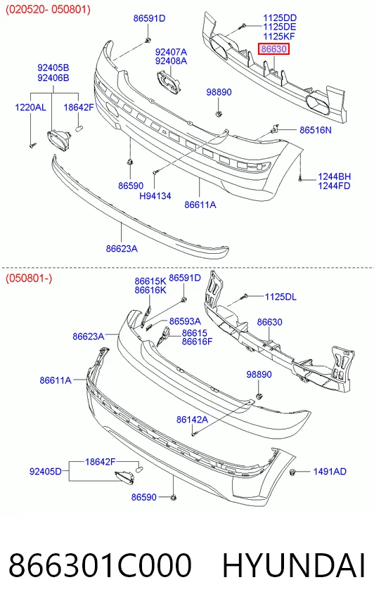 866301C000 Hyundai/Kia