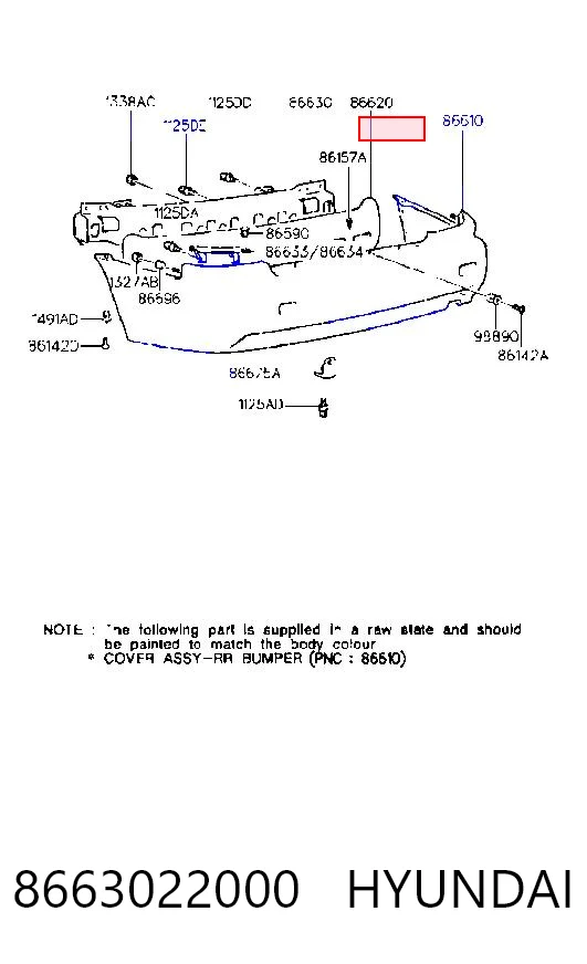 Comprar Refuerzo de parachoques trasero Hyundai Accent  X-3 a bajo precio