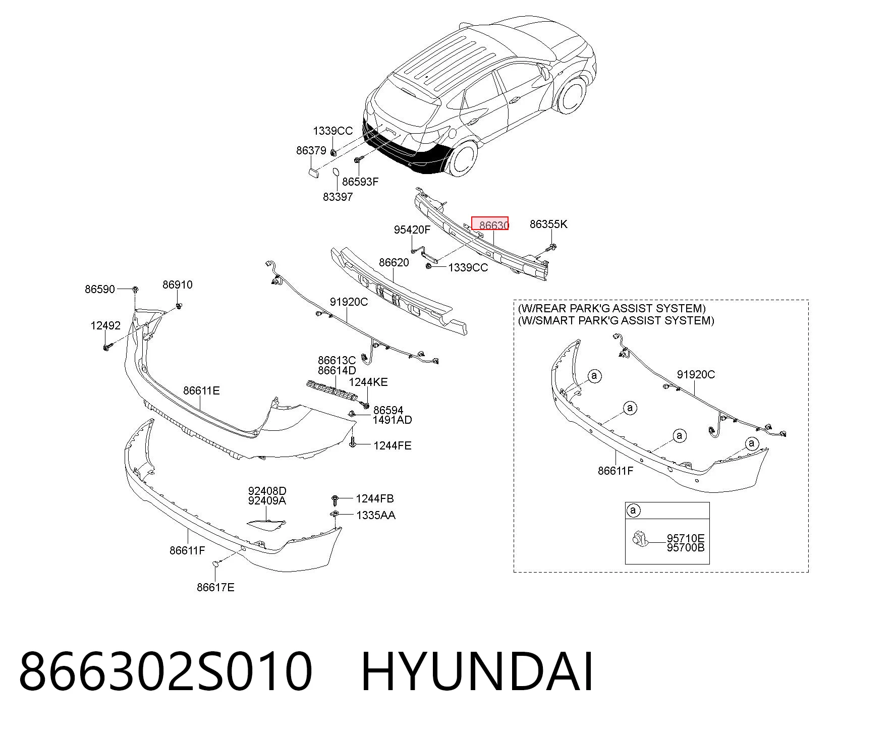 866302S010 Hyundai/Kia