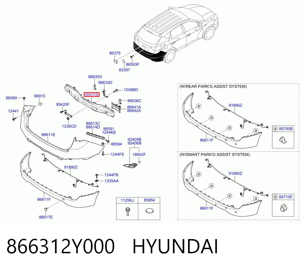 866312Y000 Hyundai/Kia