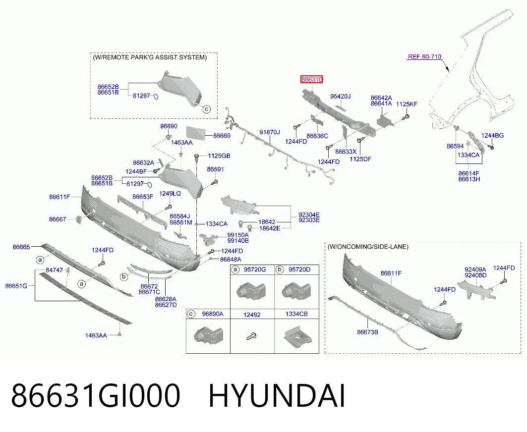 86631GI000 Hyundai/Kia