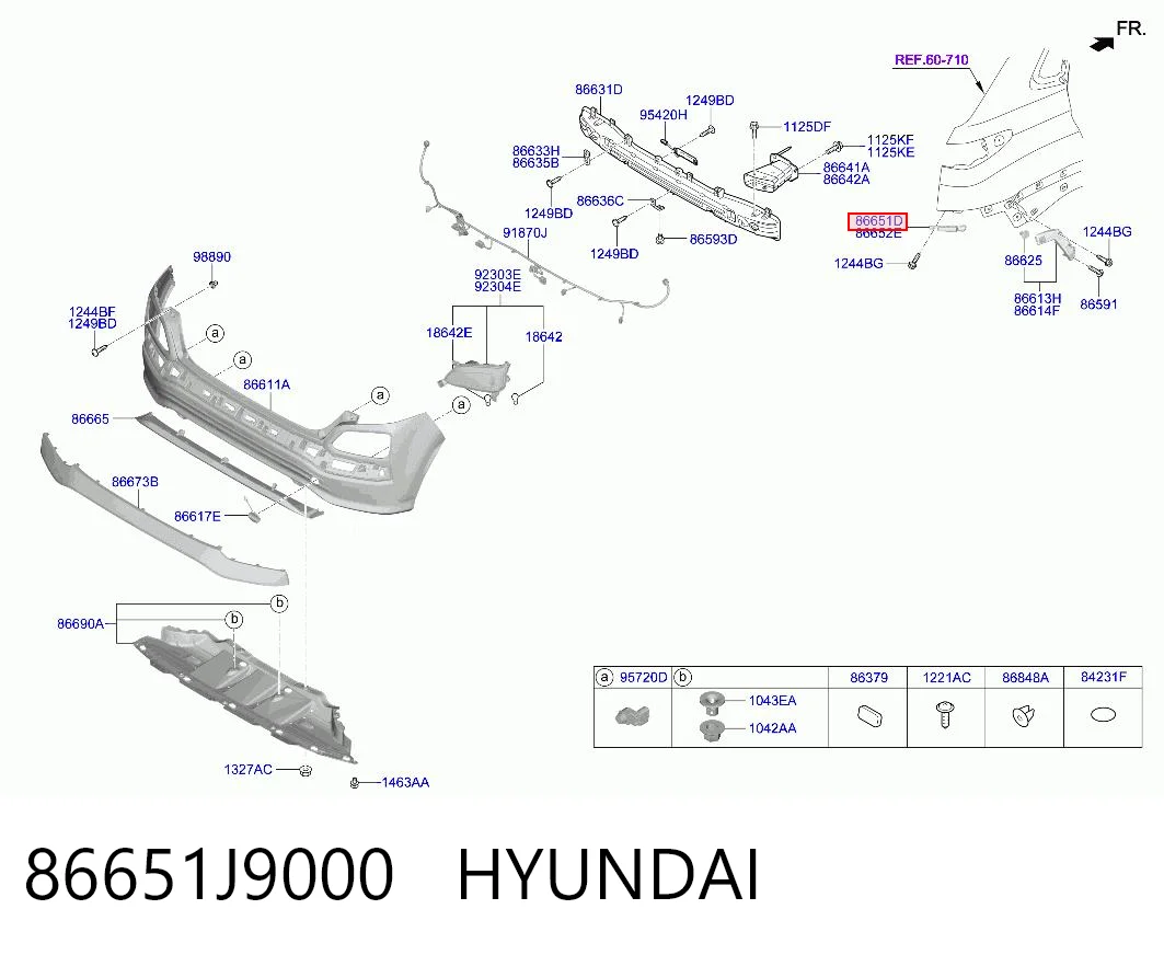 86651J9000 Hyundai/Kia