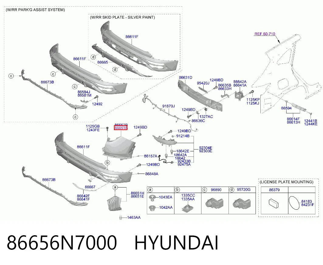86656N7000 Hyundai/Kia