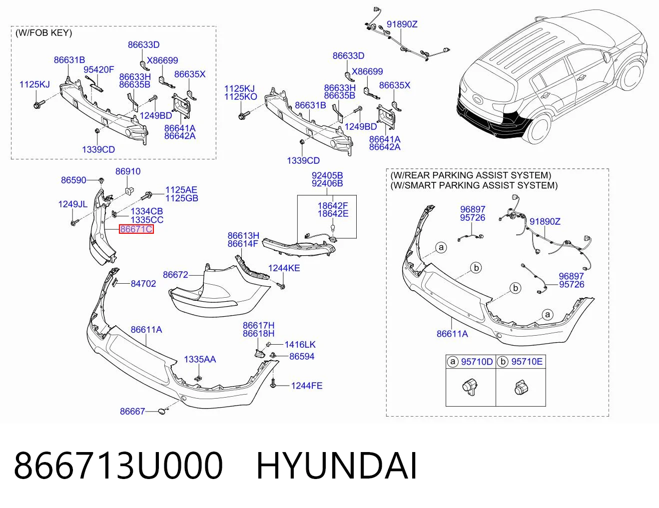 866713U000 Hyundai/Kia