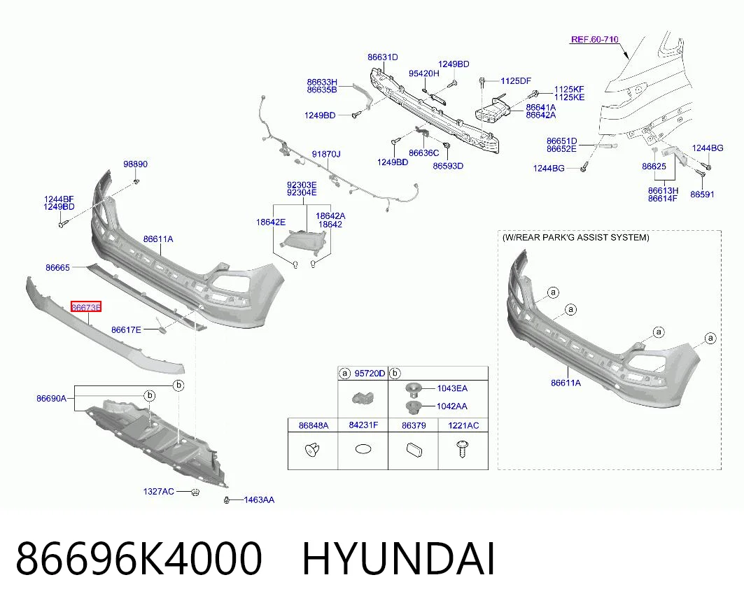86696K4000 Hyundai/Kia