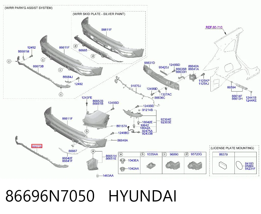 86696N7050 Hyundai/Kia