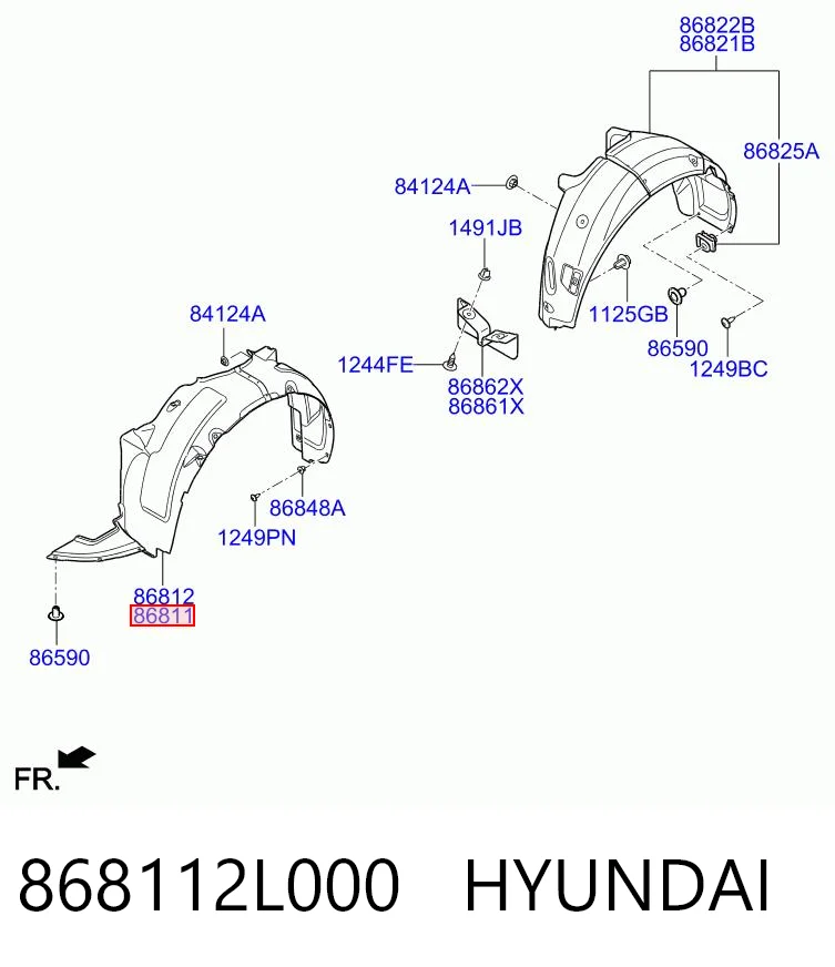868112L000 Hyundai/Kia