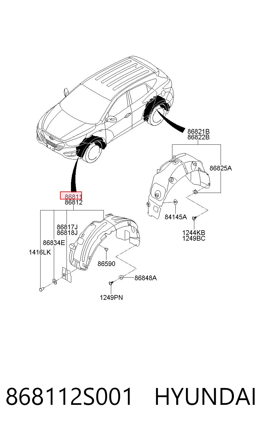868112S001 Hyundai/Kia