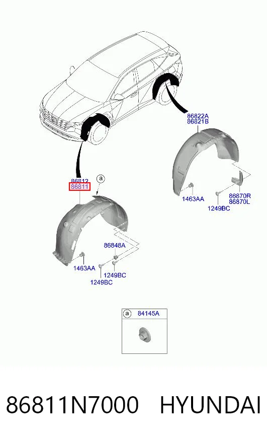 86811N7000 Hyundai/Kia