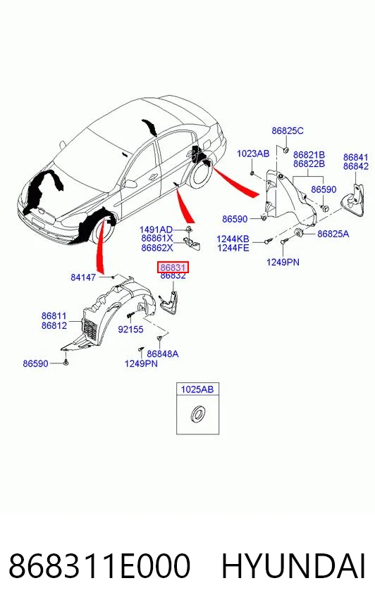 868311E000 Hyundai/Kia
