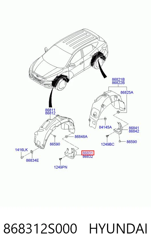 868312S000 Hyundai/Kia