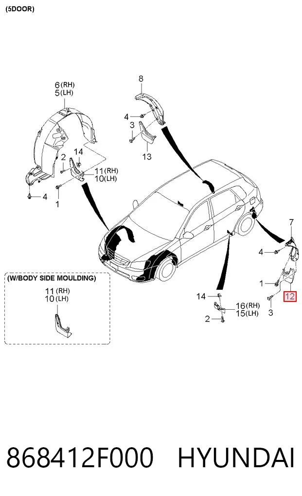 868412F000 Hyundai/Kia