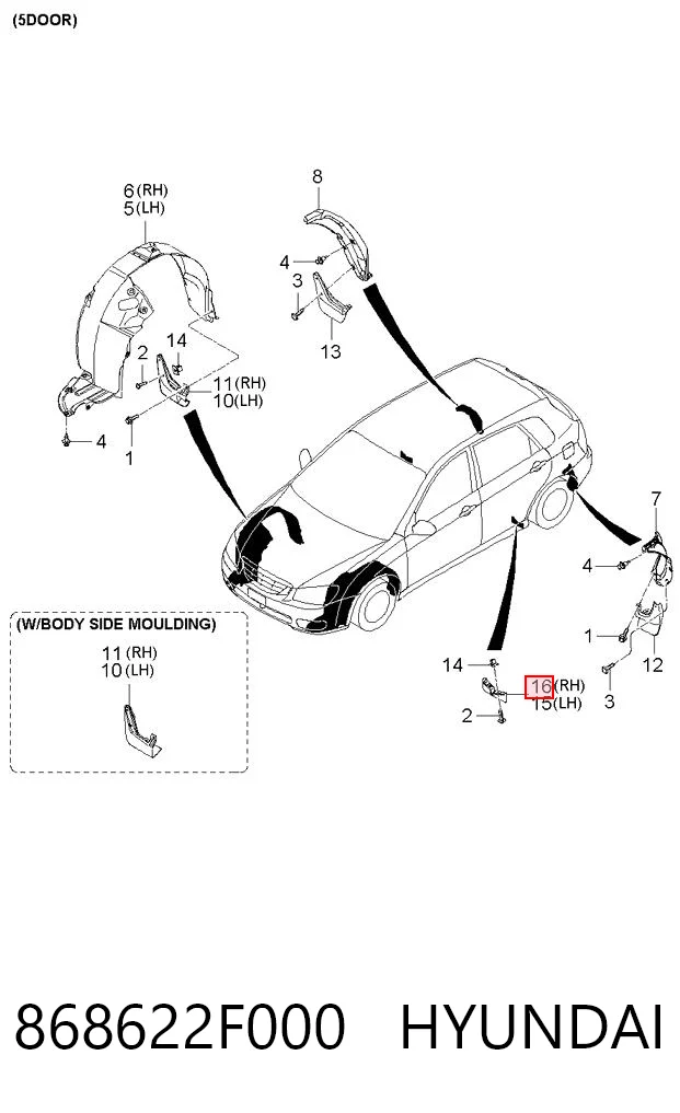 868622F000 Hyundai/Kia