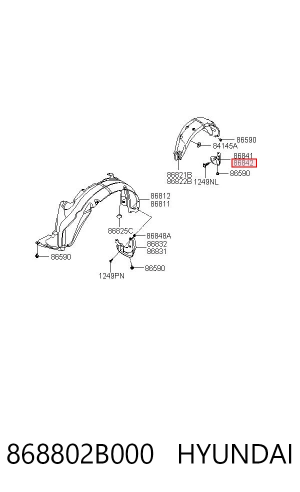 868802B000 Hyundai/Kia
