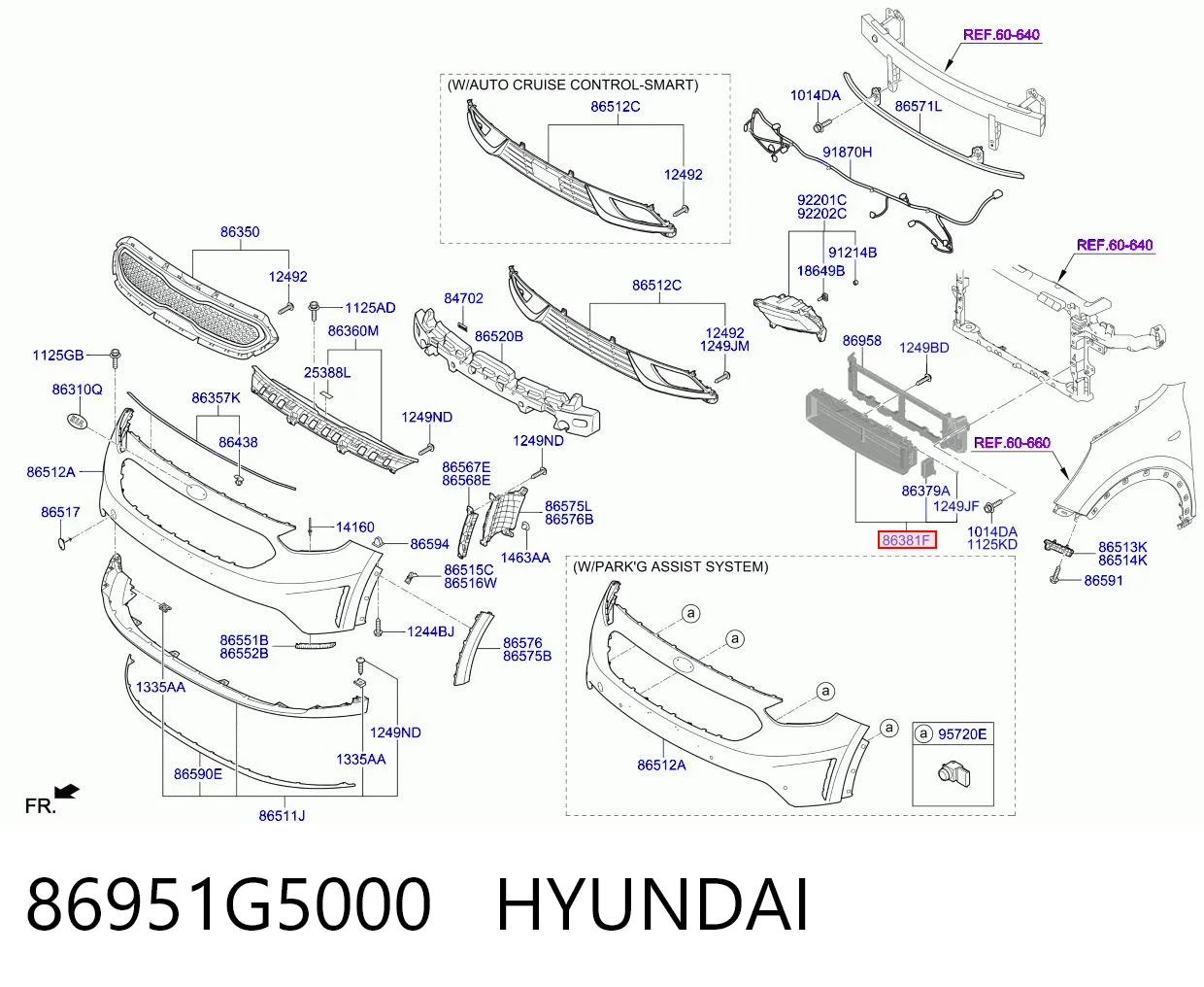 86951G5000 Hyundai/Kia