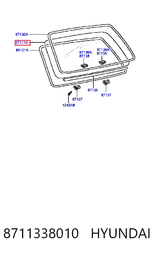 8711338010 Hyundai/Kia