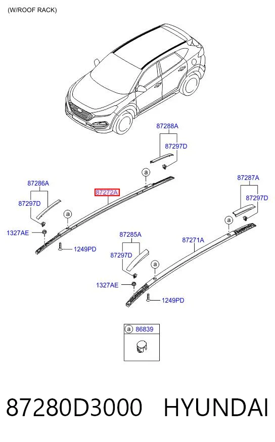 87280D3000 Hyundai/Kia
