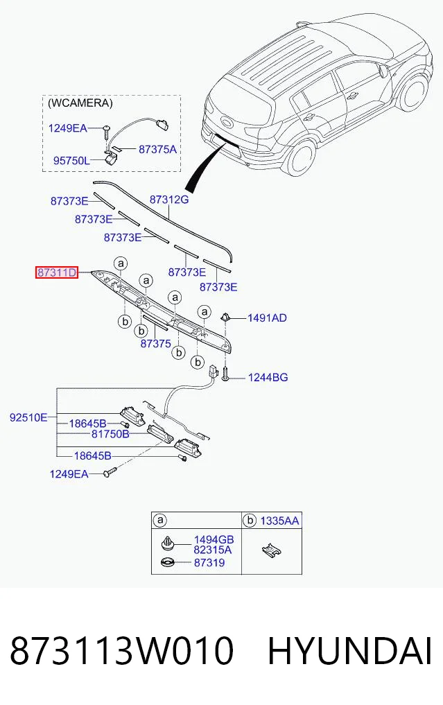 873113W010 Hyundai/Kia