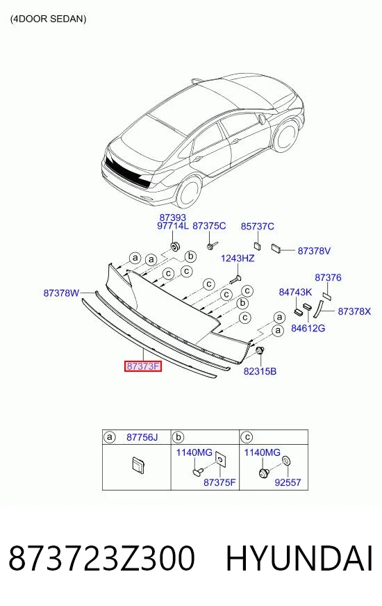 873723Z300 Hyundai/Kia