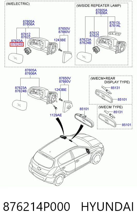876214P000 Hyundai/Kia