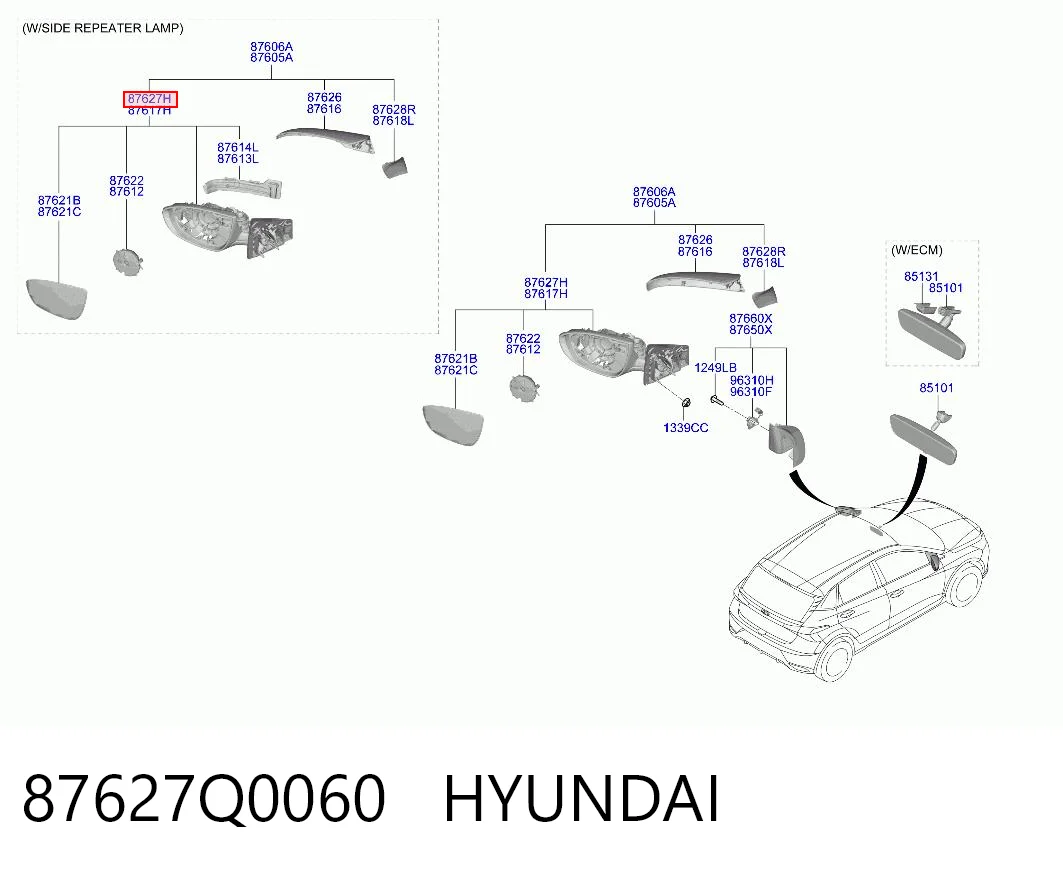 87627Q0060 Hyundai/Kia