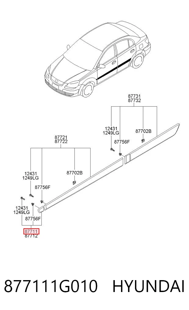877111G010 Hyundai/Kia