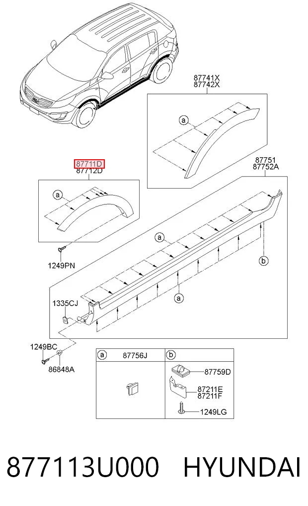 877113U000 Hyundai/Kia