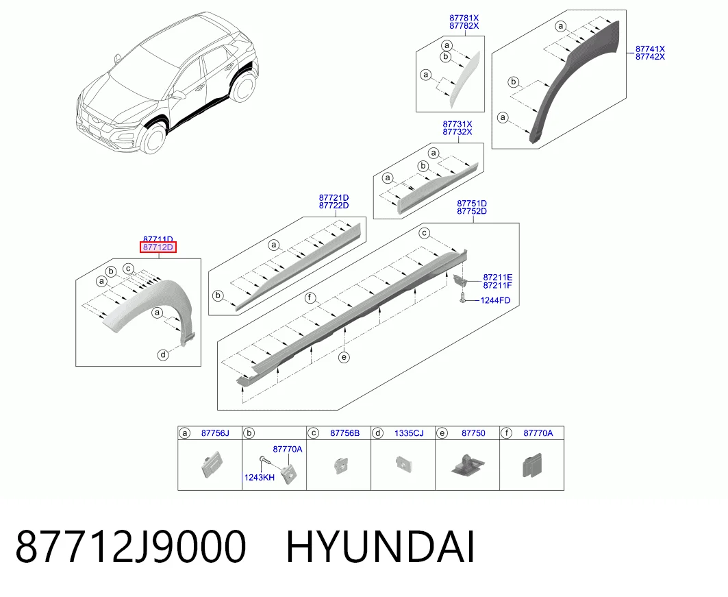 87712J9000 Hyundai/Kia