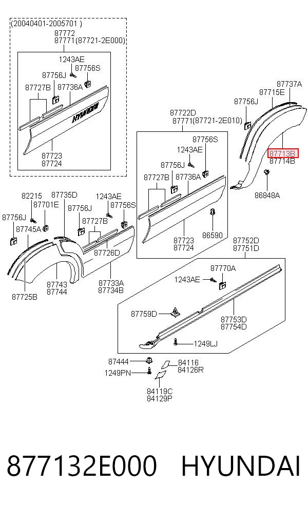 877132E000 Hyundai/Kia